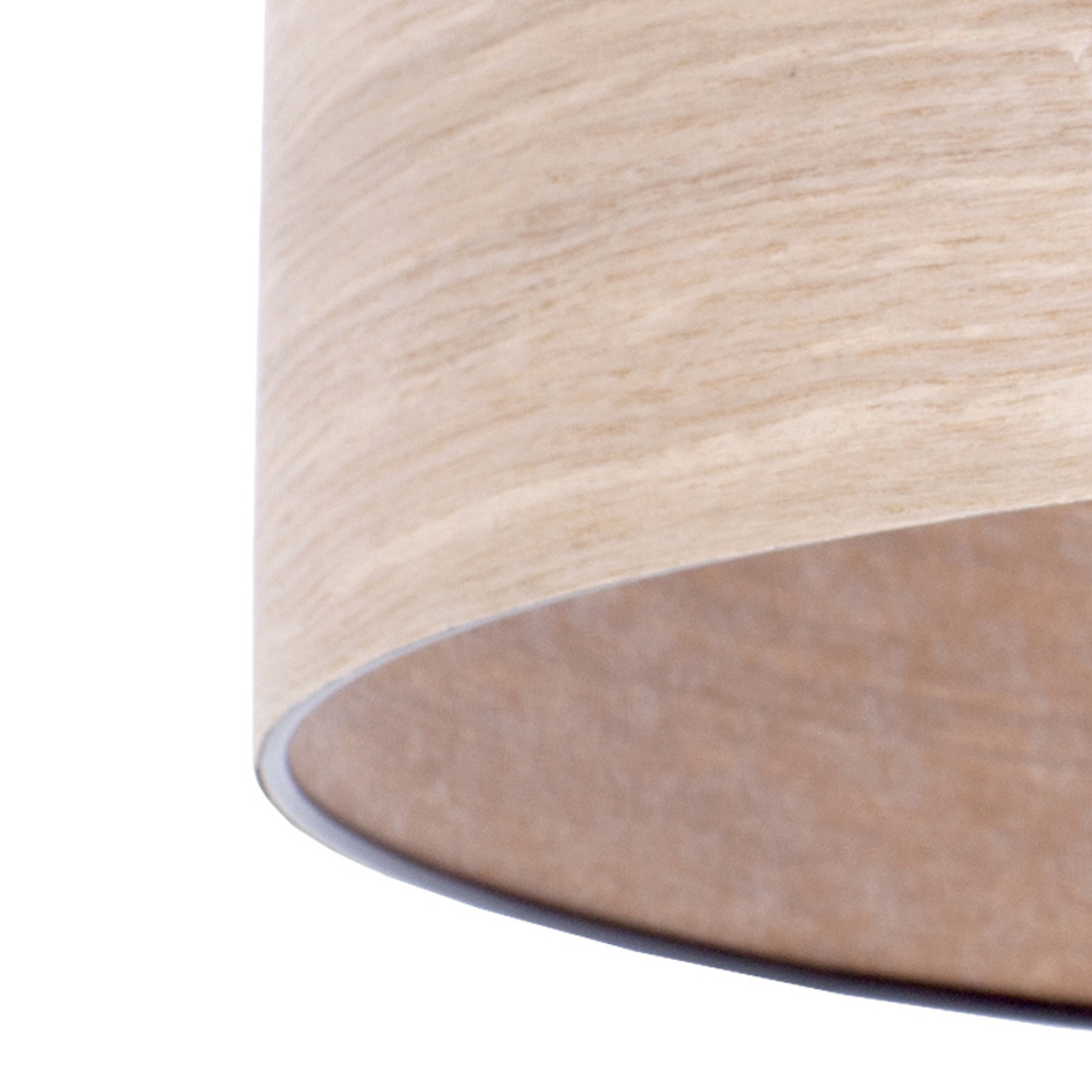 Envostar Veneer lampă masă esență frasin Ø205cm - Camera de zi / sufragerie - Modern - lemn frasin masiv negru