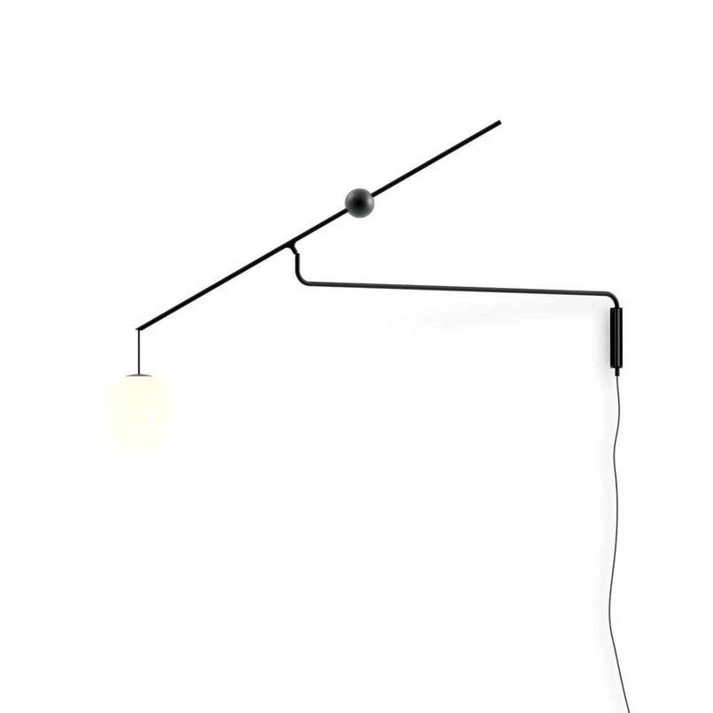 Luceplan - Malamata Applique Murale Matt Black