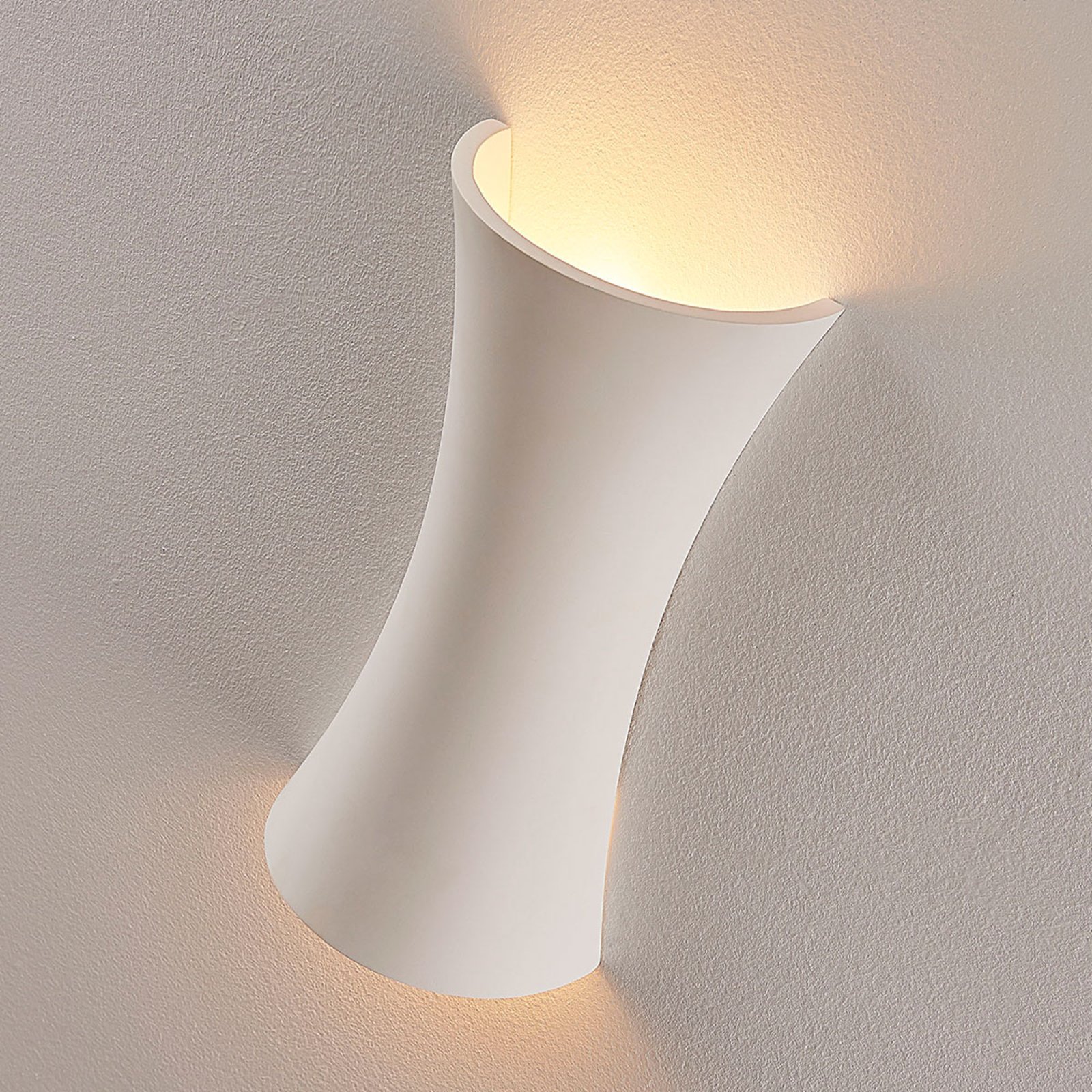 Edon Wandleuchte Cast White - Lindby