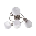 Ciala 4 Plafoniera Nickel/Opal - Lindby