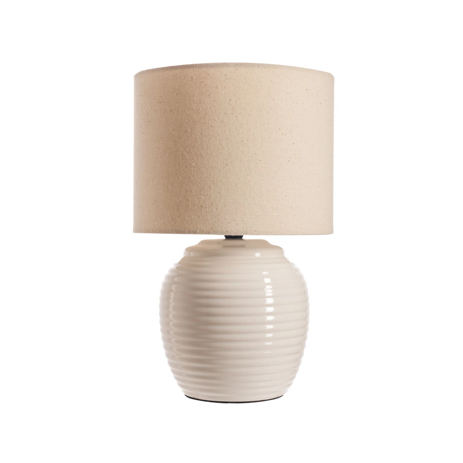 Pauleen tafellamp LOVELY CHARM, beige, hoogte 33 cm, textiel