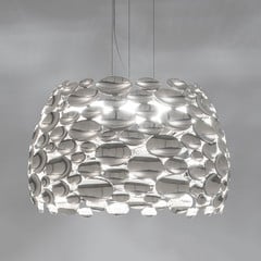 Terzani Anish - Lampada LED a sospensione, nichel, Ø 44 cm