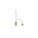 ferm LIVING Candeliere Balance, ottone lucido, 9,5 cm