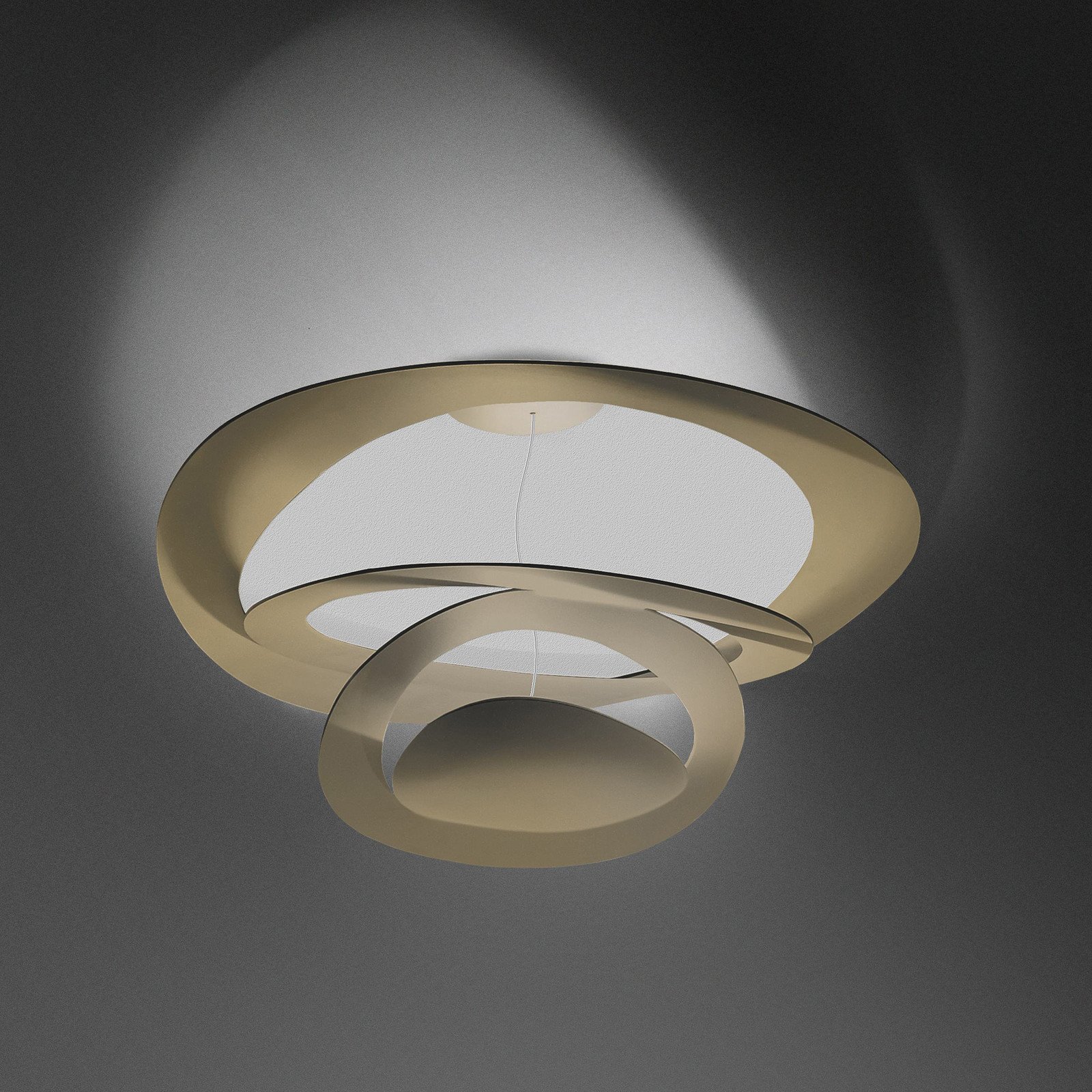 Plafonieră Artemide Pirce Mini LED 3000K auriu