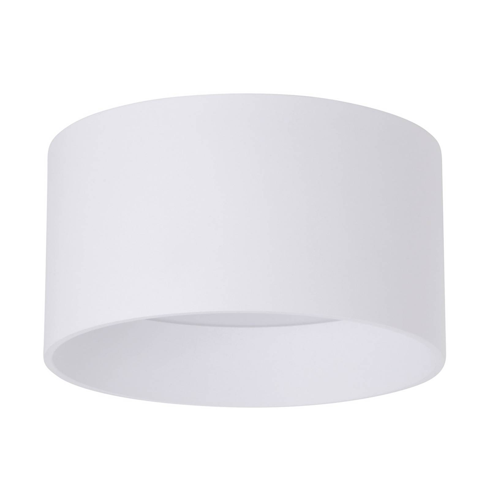 Reflektor sufitowy LED Trimes, Ø 14 cm, biały, CCT, ściemniany stopniowo