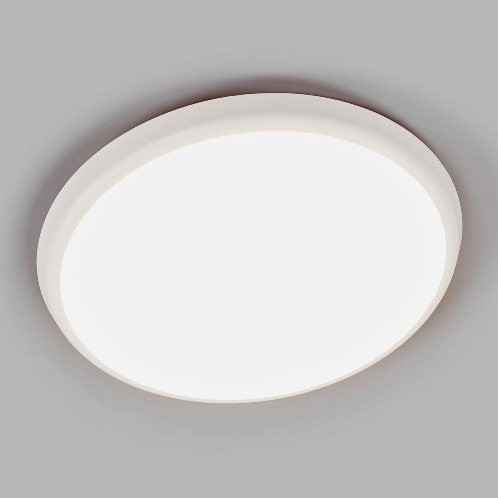 Arcchio plafonieră LED Augustin Ø 30 cm CCT alb IP54 - Baie - modern - Plastic