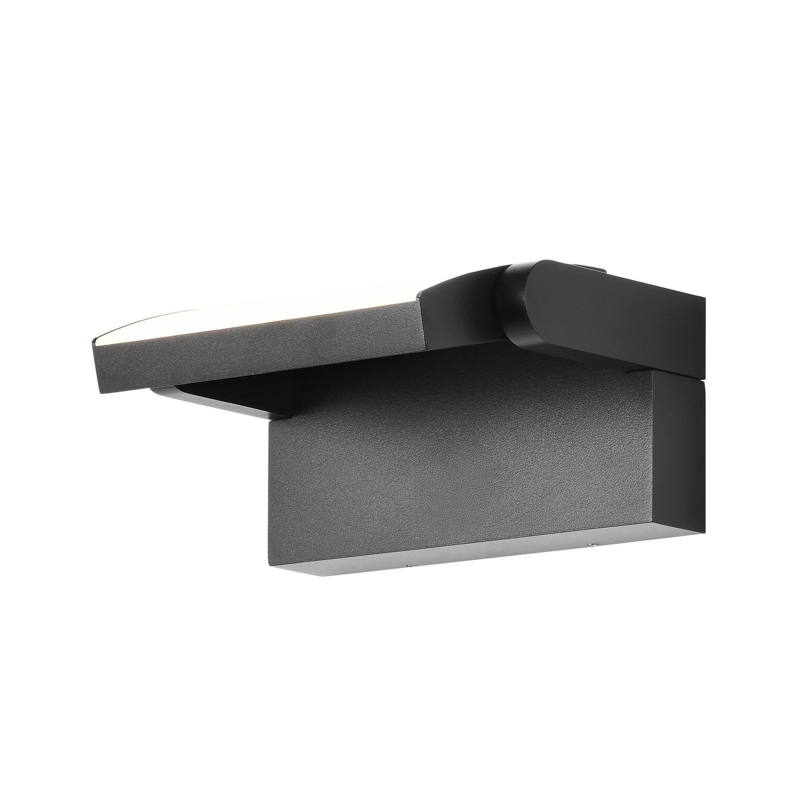 LED sieninis šviestuvas CMD 9080, antracito spalvos, plotis 21 cm, IP54