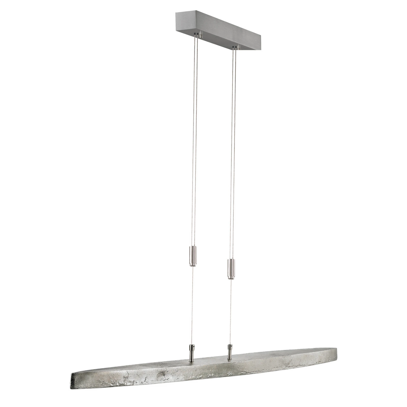 Colmar LED висящо осветление, CCT, никел, дължина 106 cm