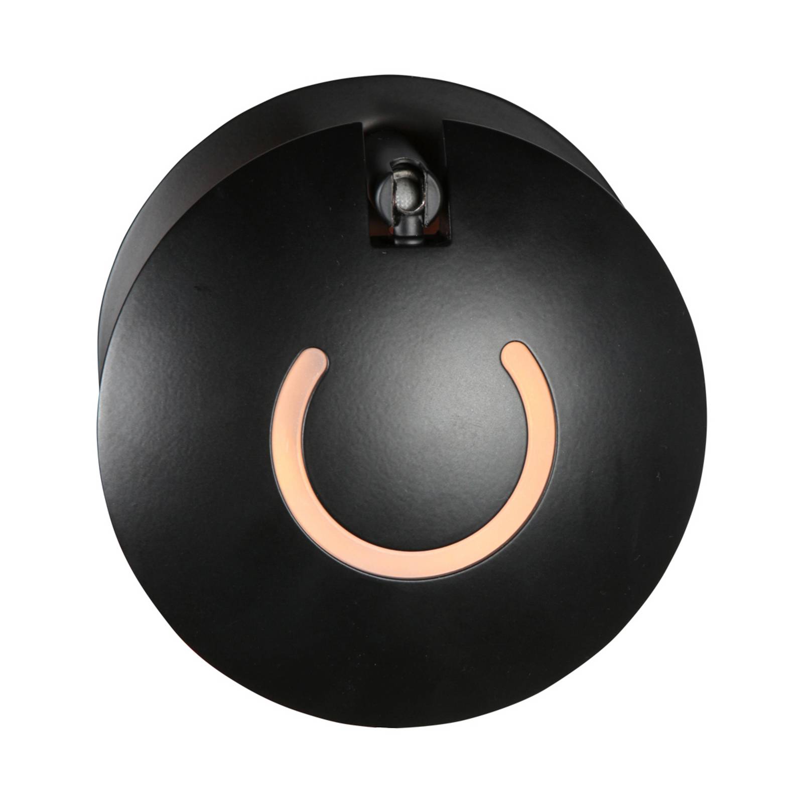 Kinkiet LED Zenith 2, czarny, CCT, metal, wtyczka