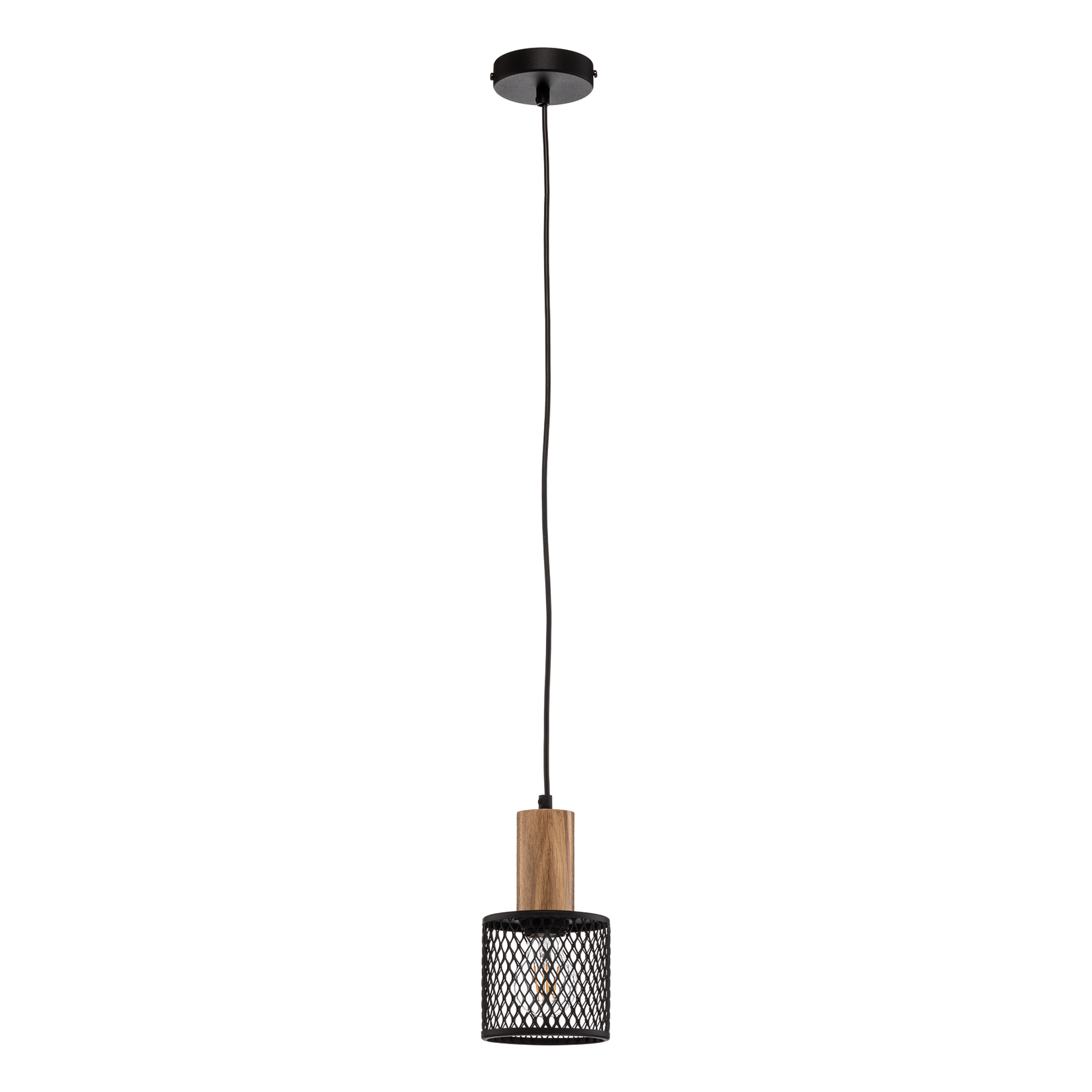 Hanglamp Sobresa met roosterkap, 1-lamp