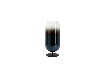Gople Mini Lampada da Tavolo Blue Sapphire/Nero - Artemide