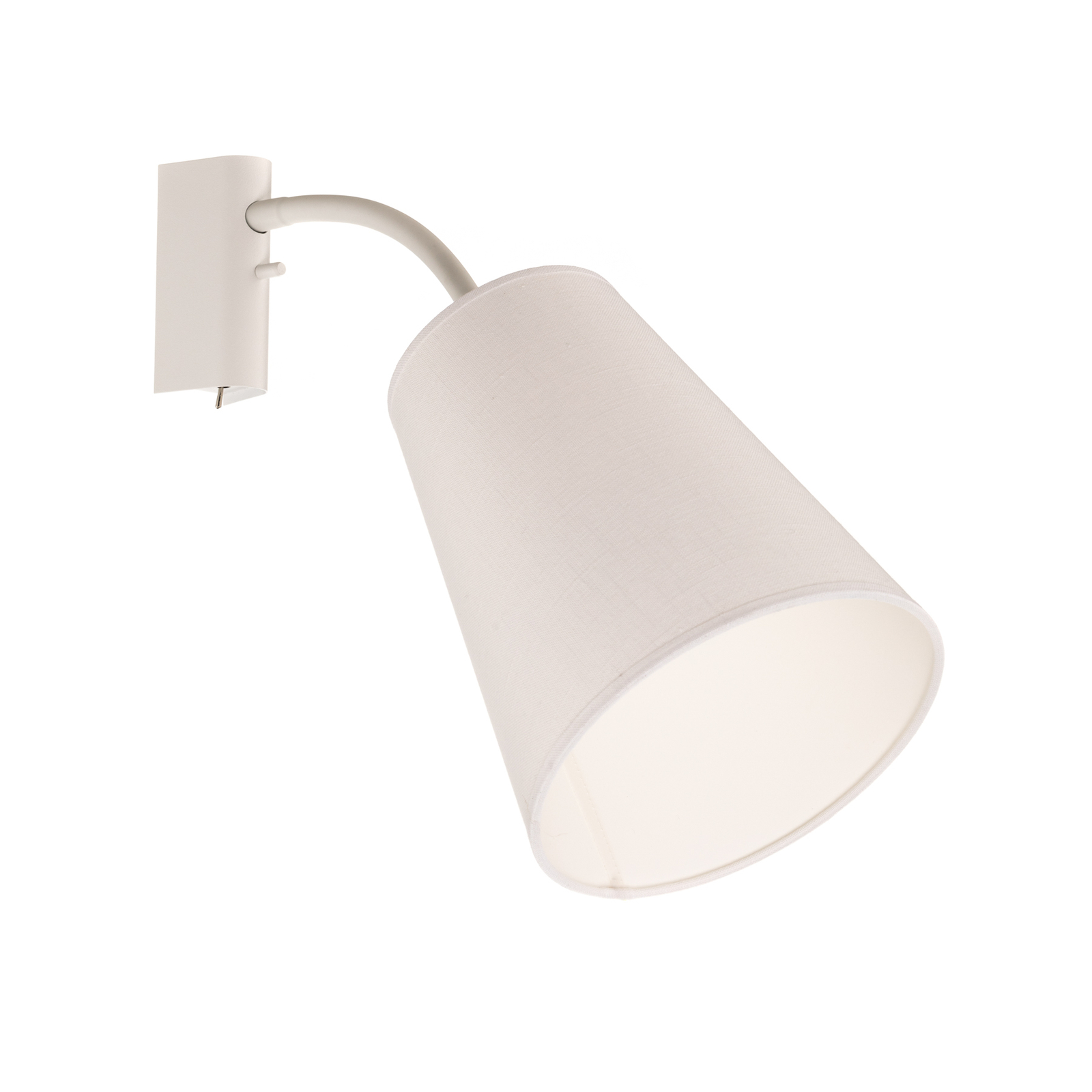 Flex Shade wandlamp, verplaatsbaar, wit
