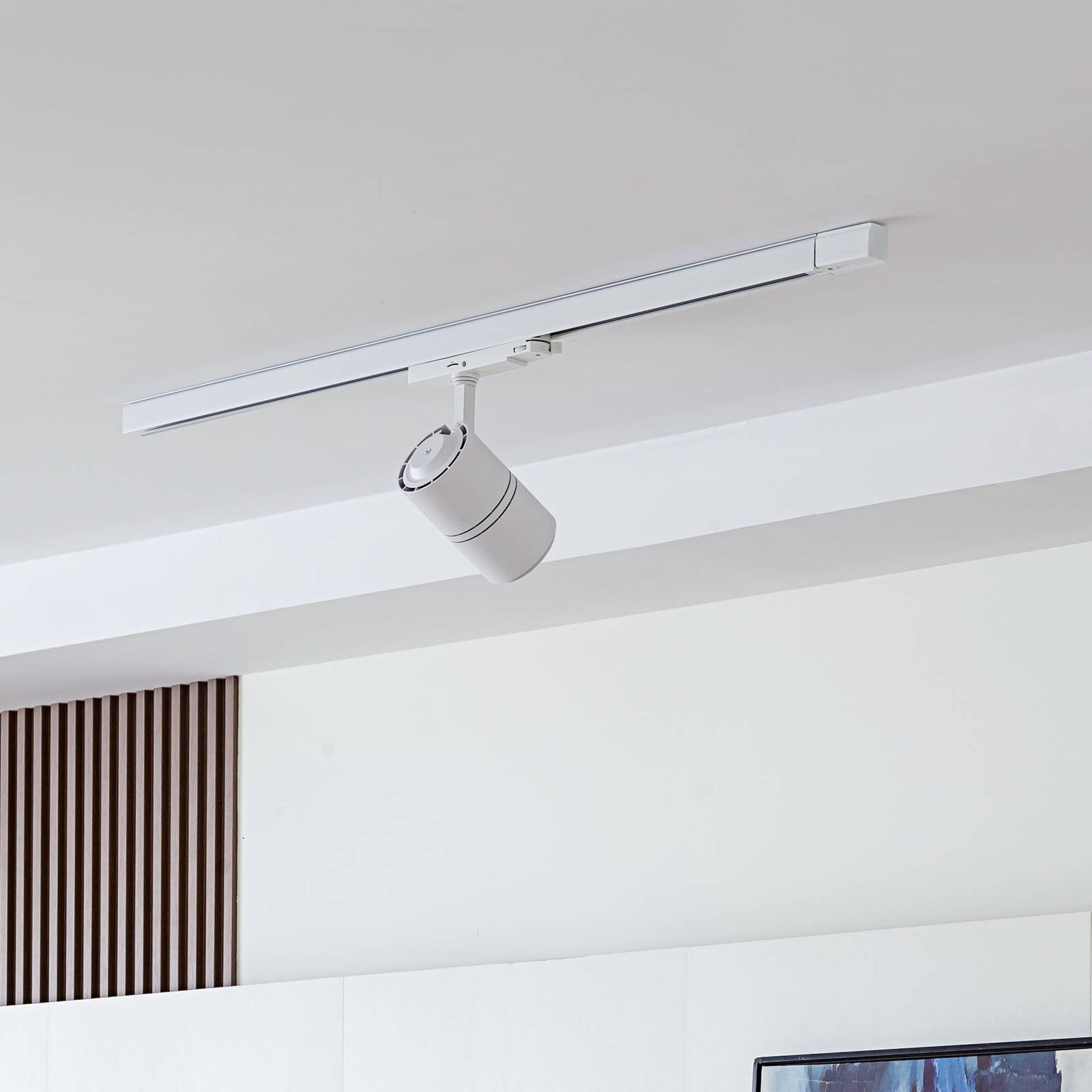 E-shop Arcchio LED reflektor Marny, biely, 3-fázový, stmievateľný