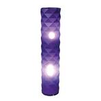 Elia floor lamp in violet with foot switch