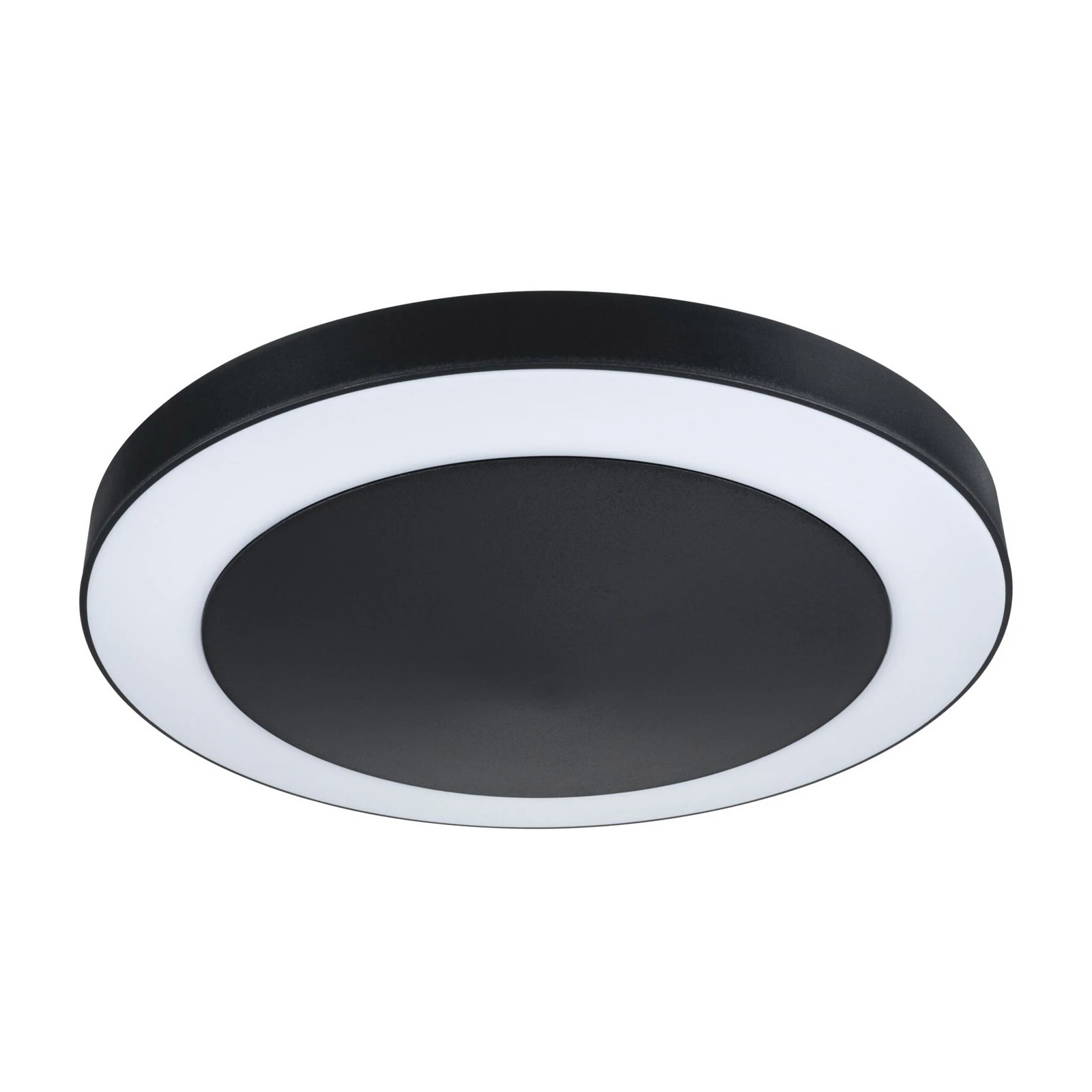 Paulmann LED-Außenlampe Circula, anthrazit, Sensor, IP44