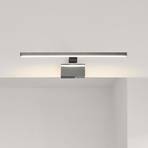 Nástěnné svítidlo LED do koupelny Marlee, kov, chromový povrch, 50 cm, 3