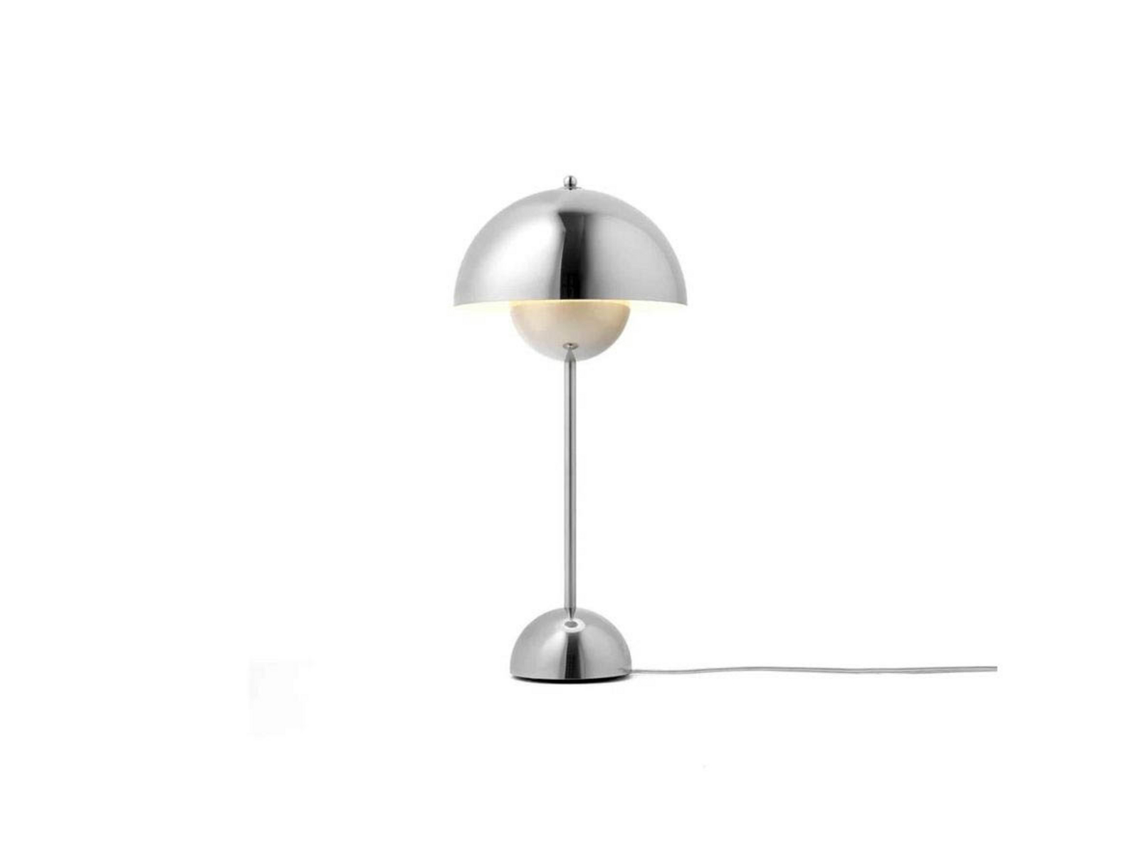 Flowerpot VP3 Table Lamp Chrome-Plated - &Tradition