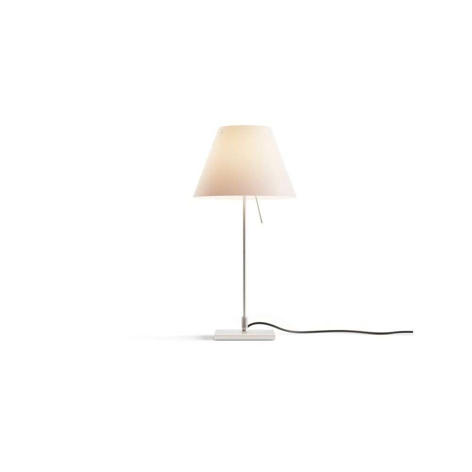 Costanzina Stolová Lampa Aluminium s White - Luceplan