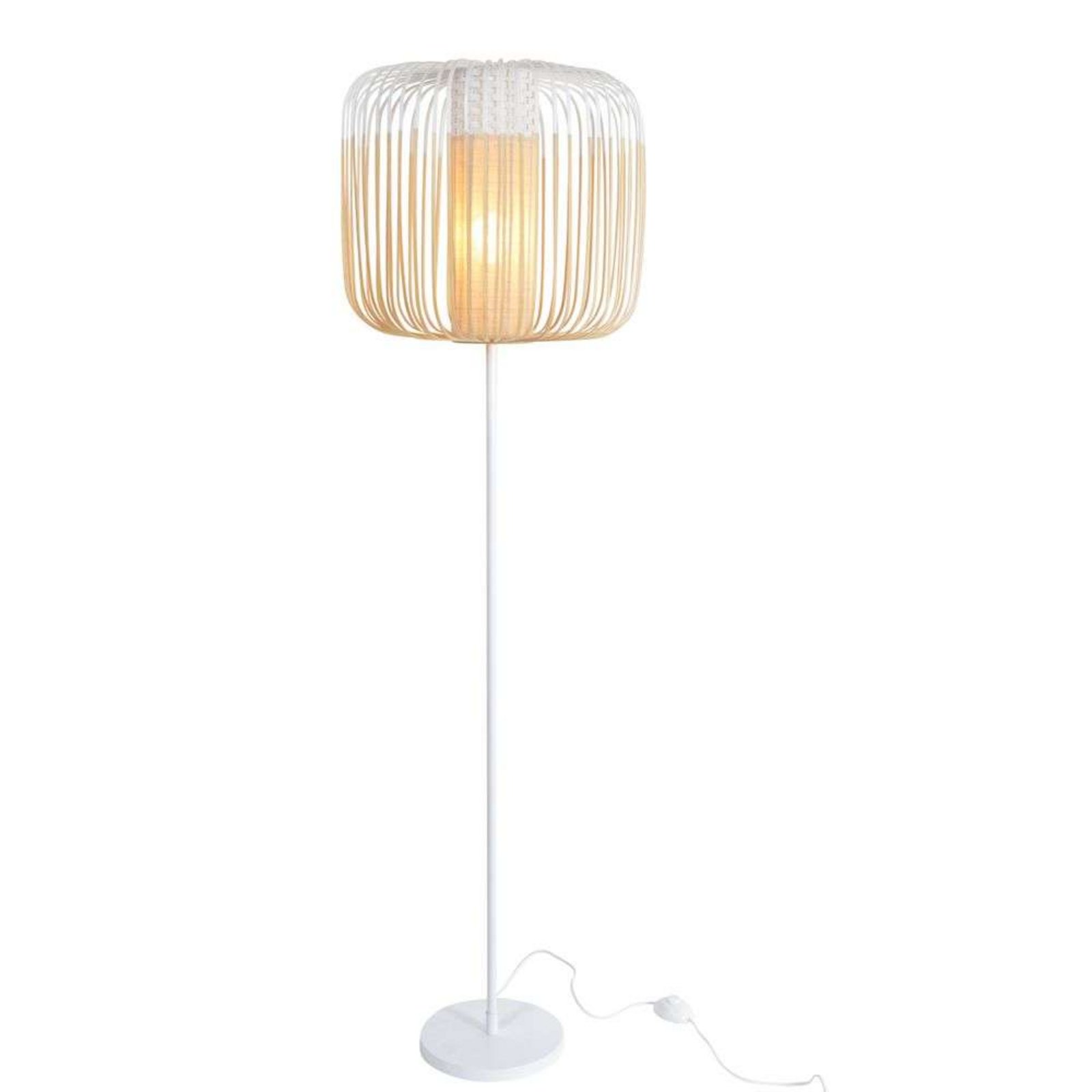 Bamboo Lampadar White - Forestier