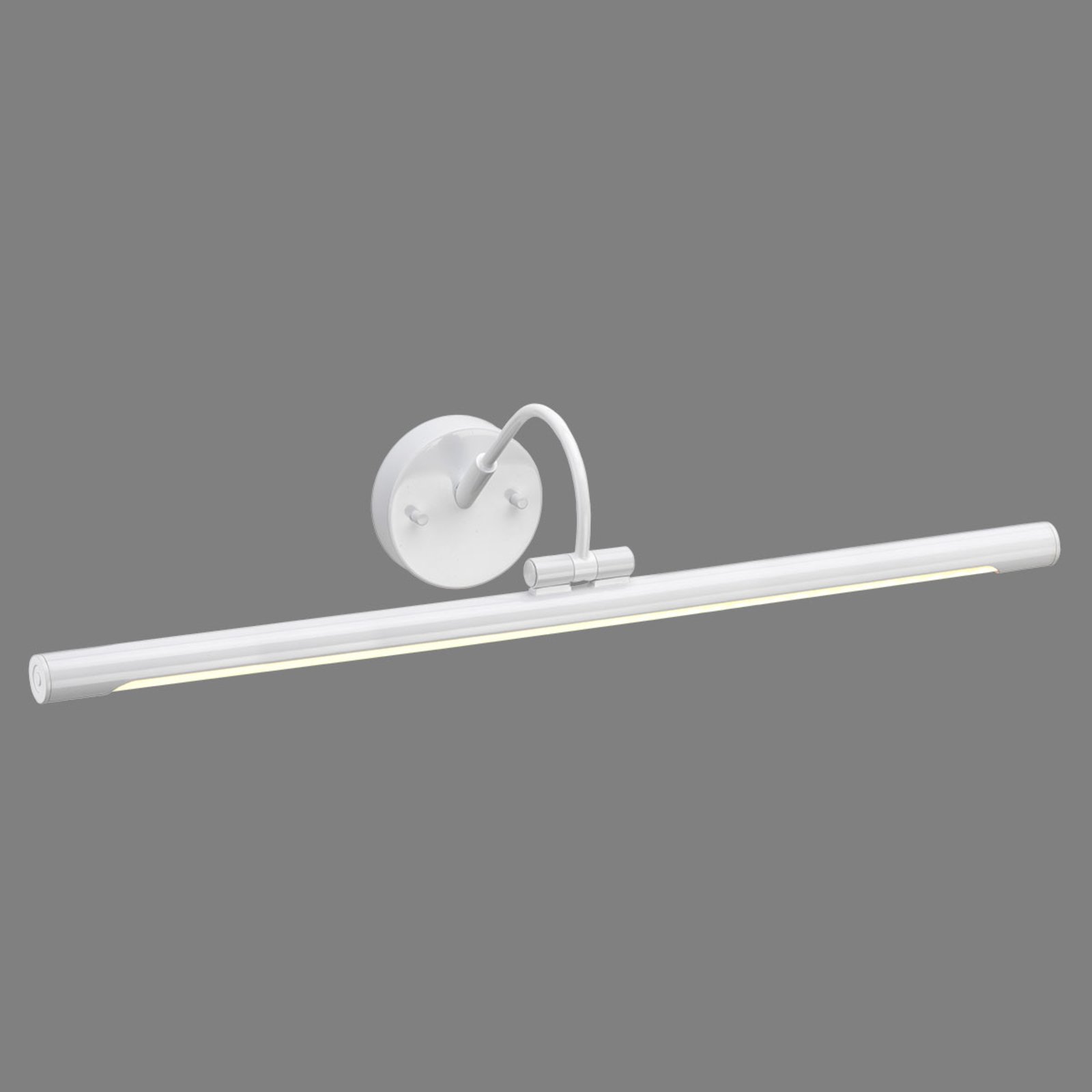 Obrazové LED svetlo Alton v bielom, 67 cm