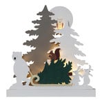 Lampada LED deco Forest Friends orso/slitte