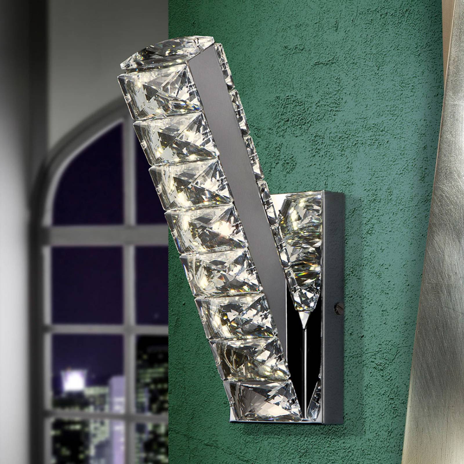 Applique LED Diva avec cristaux