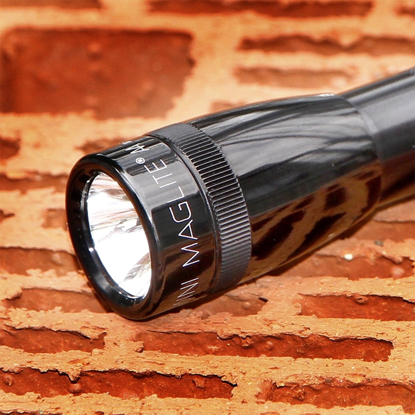 Maglite Xenon-Taschenlampe Mini, 2-Cell AA, Holster, schwarz