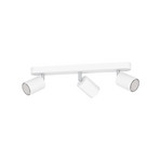EGLO connect Smart Spot Adfira-Z, blanc, à 3 lampes, acier