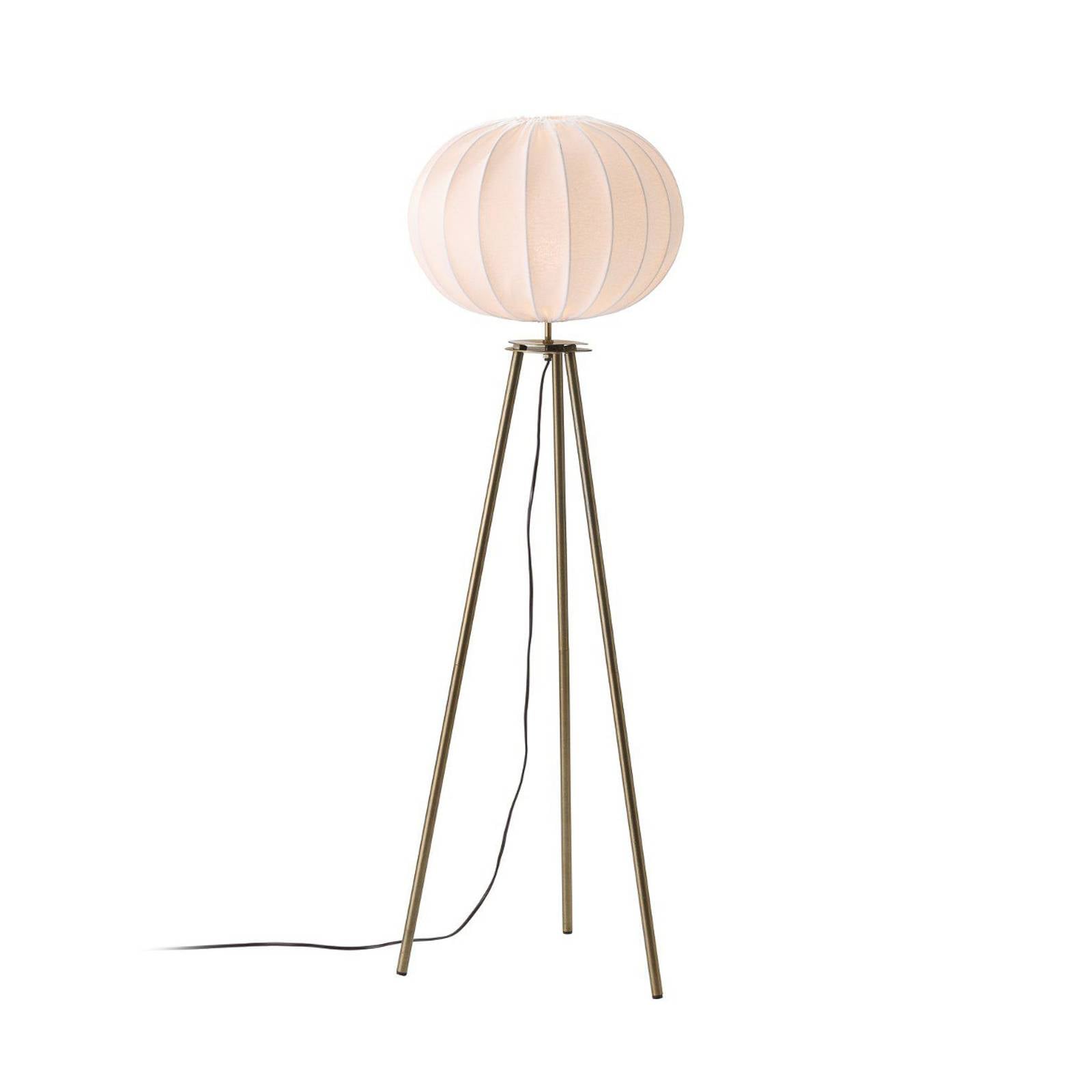 PR Home Stehleuchte Base, bronze, Höhe 125 cm, Textil
