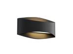 Evric LED Aplica de Exterior L25,4 Black - Lindby