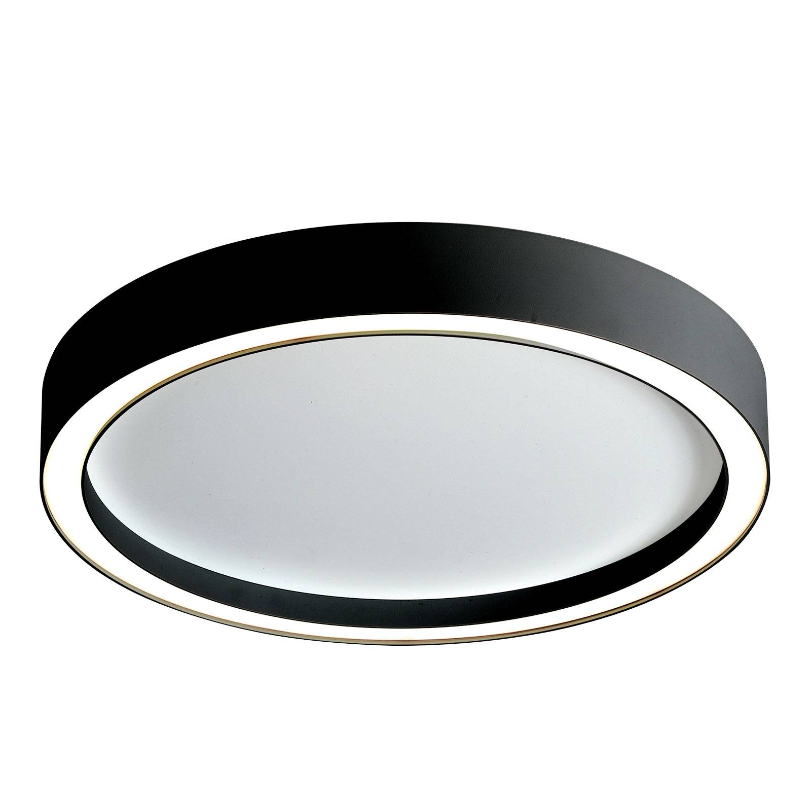 Image of Bopp Aura plafonnier LED Ø 30 cm blanc/noir 4011895496522