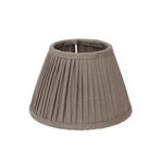 Abajura Ella, siva, Ø 33 cm, lan - Watt & Veke