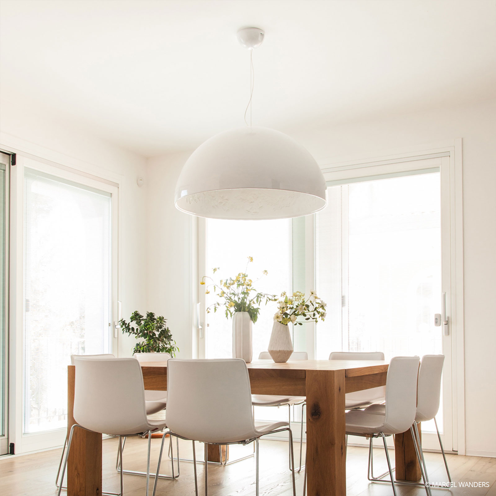 FLOS Skygarden 1 lampada a sospensione, bianco