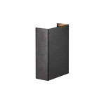 Fold 10 LED Wandleuchte Seaside Schwarz - Nordlux