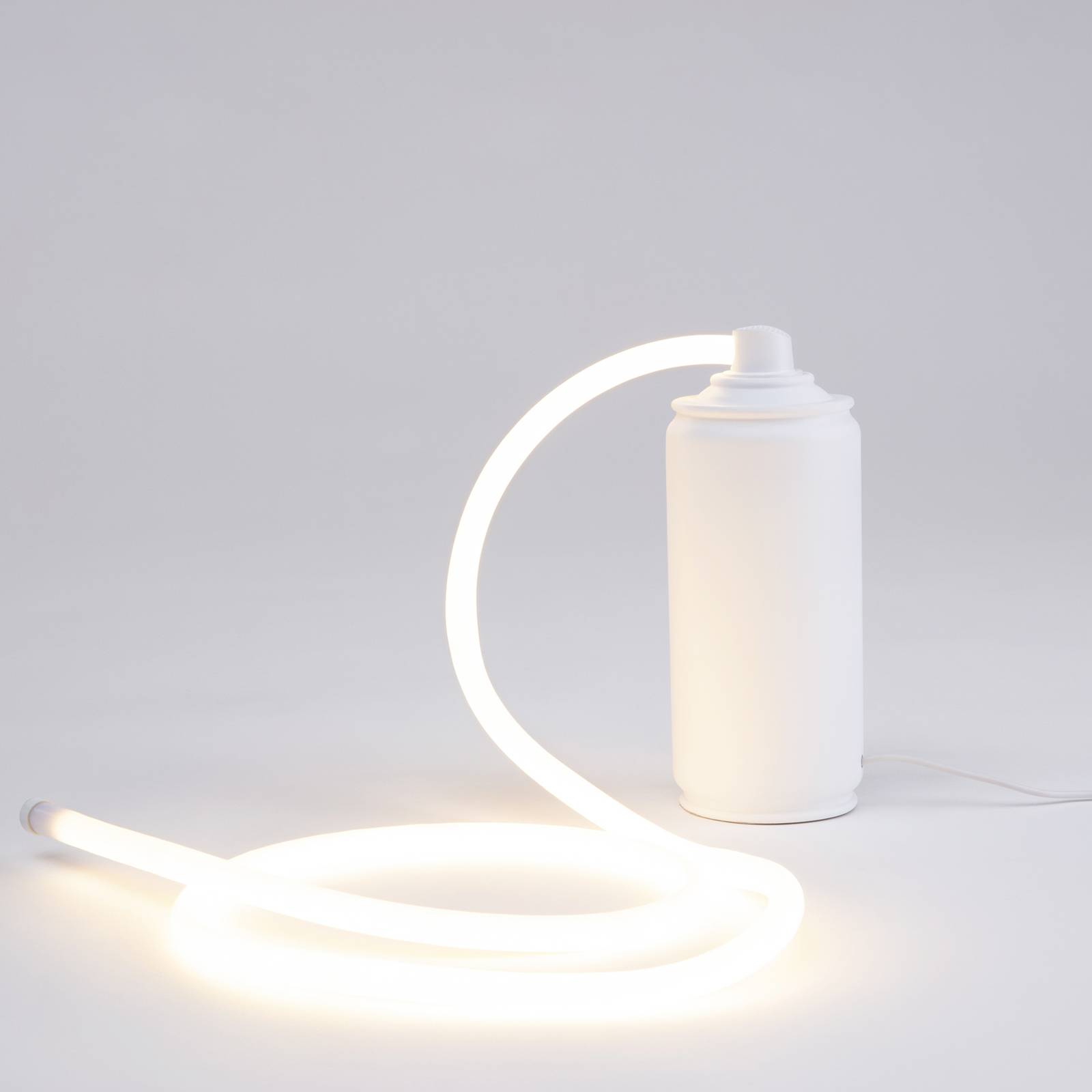 seletti lampe table déco led daily glow aérosol