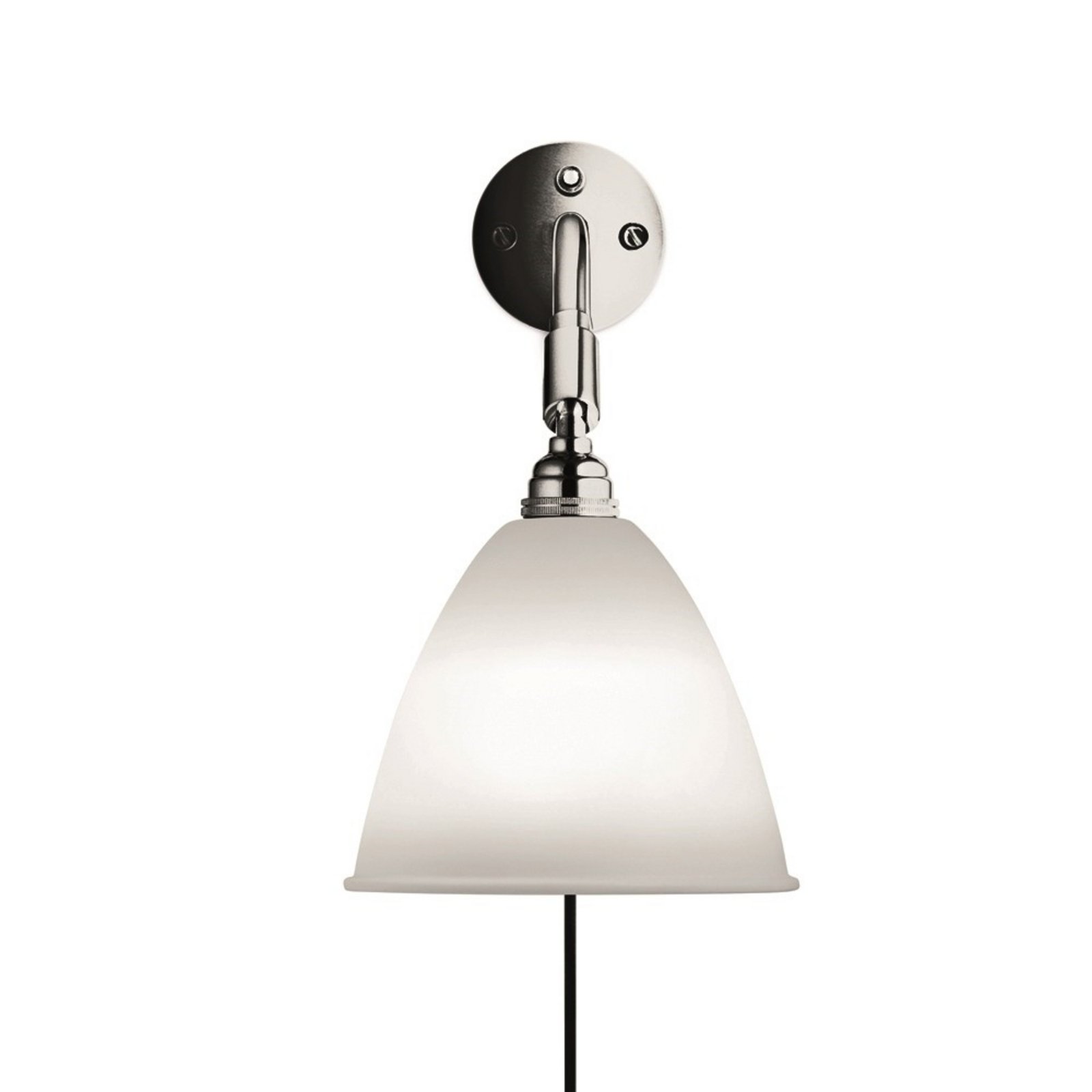 Bestlite BL7 Wall Lamp ø16 Chrome/Porcelain - GUBI