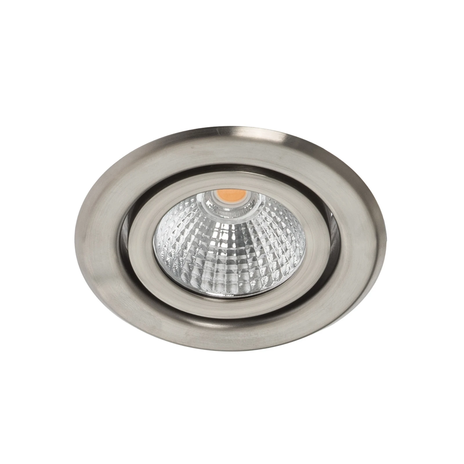 BRUMBERG Spot encastré LED BB09, intensité variable par RC, acier inoxydable