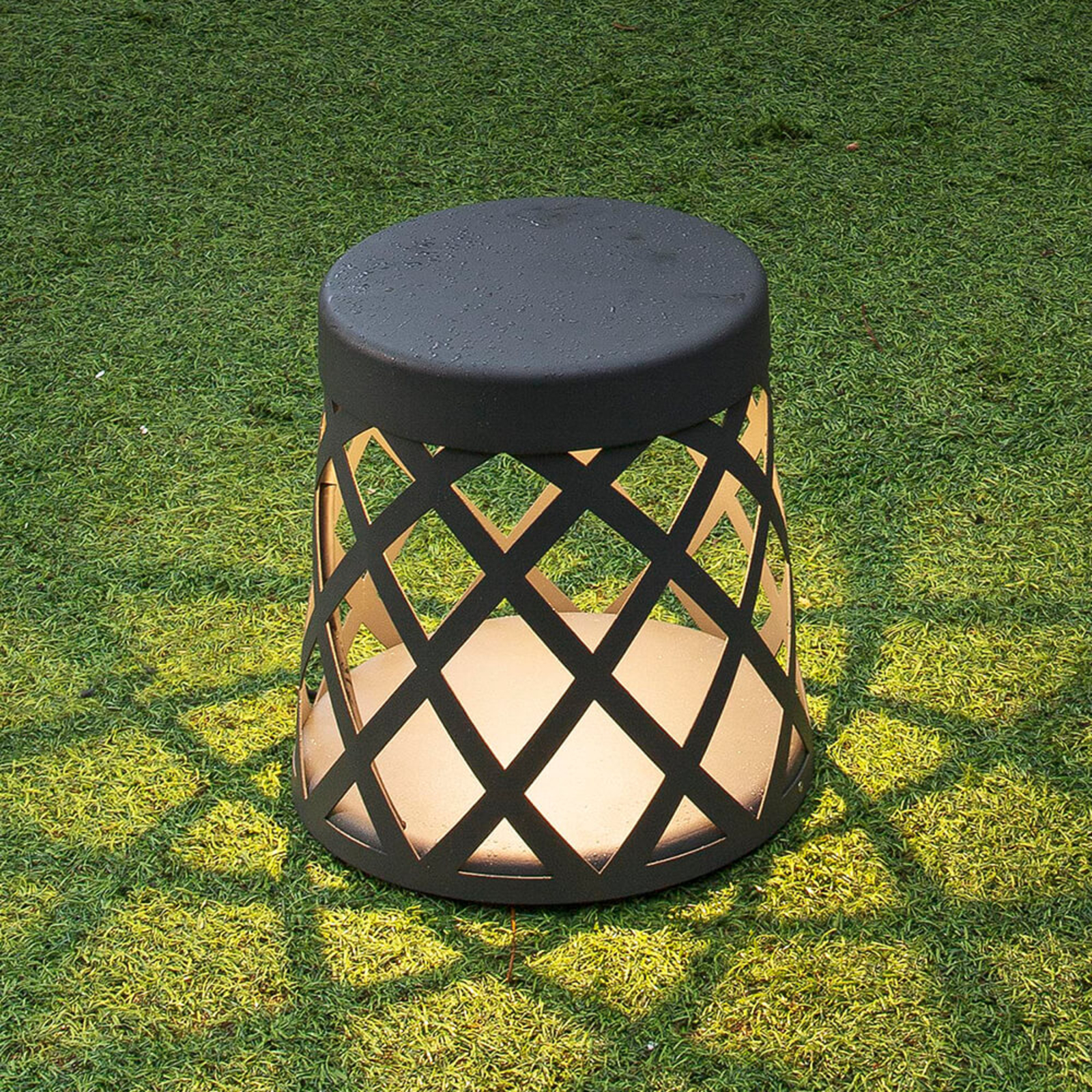 FARO BARCELONA Shadow - decorative LED outdoor light, IP65, die-cast aluminium, 10 W, energy efficiency: A+, H: 25 cm