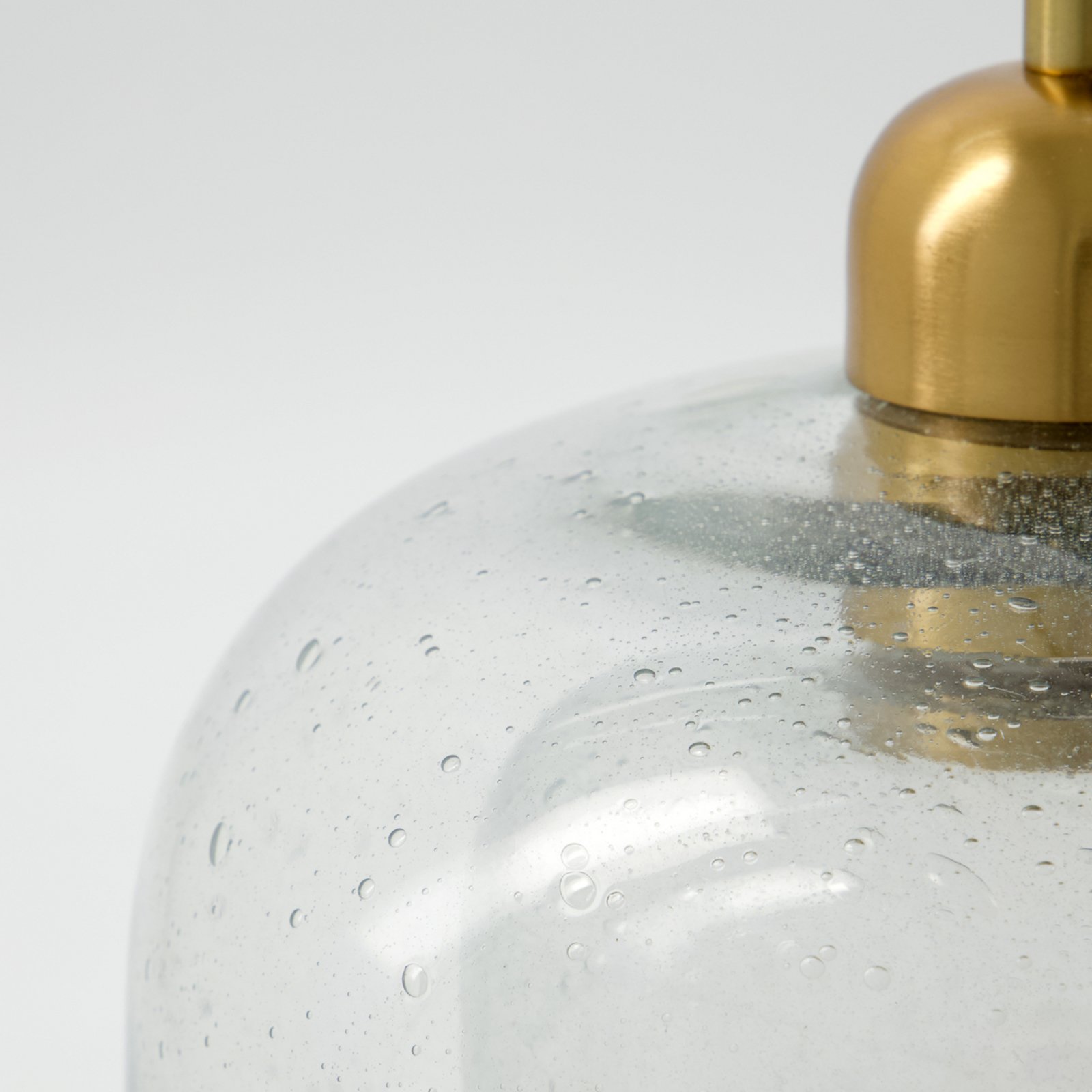 Závesné svietidlo Bell, priehľadné sklo, Ø 25 cm – House Doctor Závesné svietidlo Bell, priehľadné sklo, Ø 25 cm – House Doctor