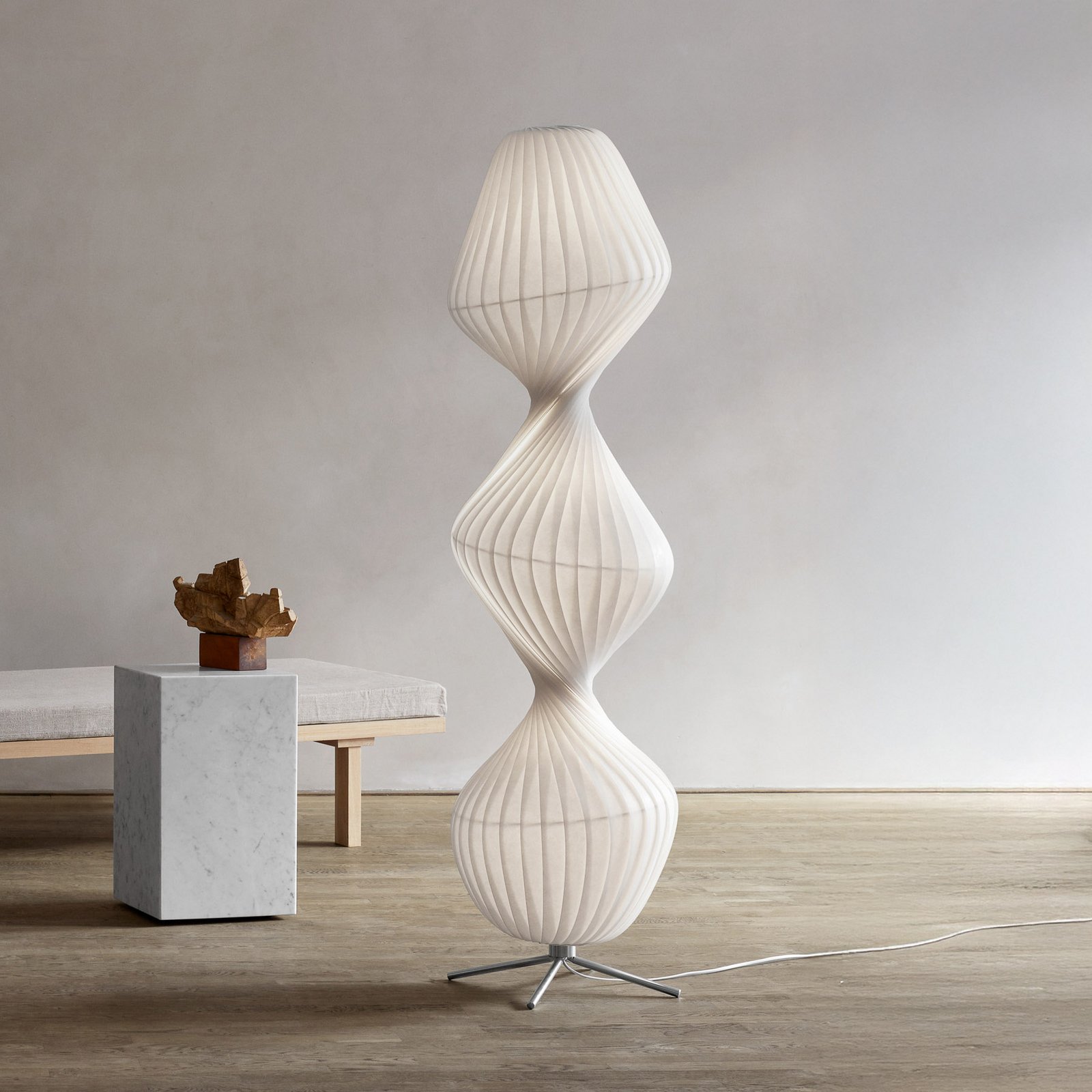 TR33 Floor Lamp 40x160 PC/Nonwoven White - Tom Rossau