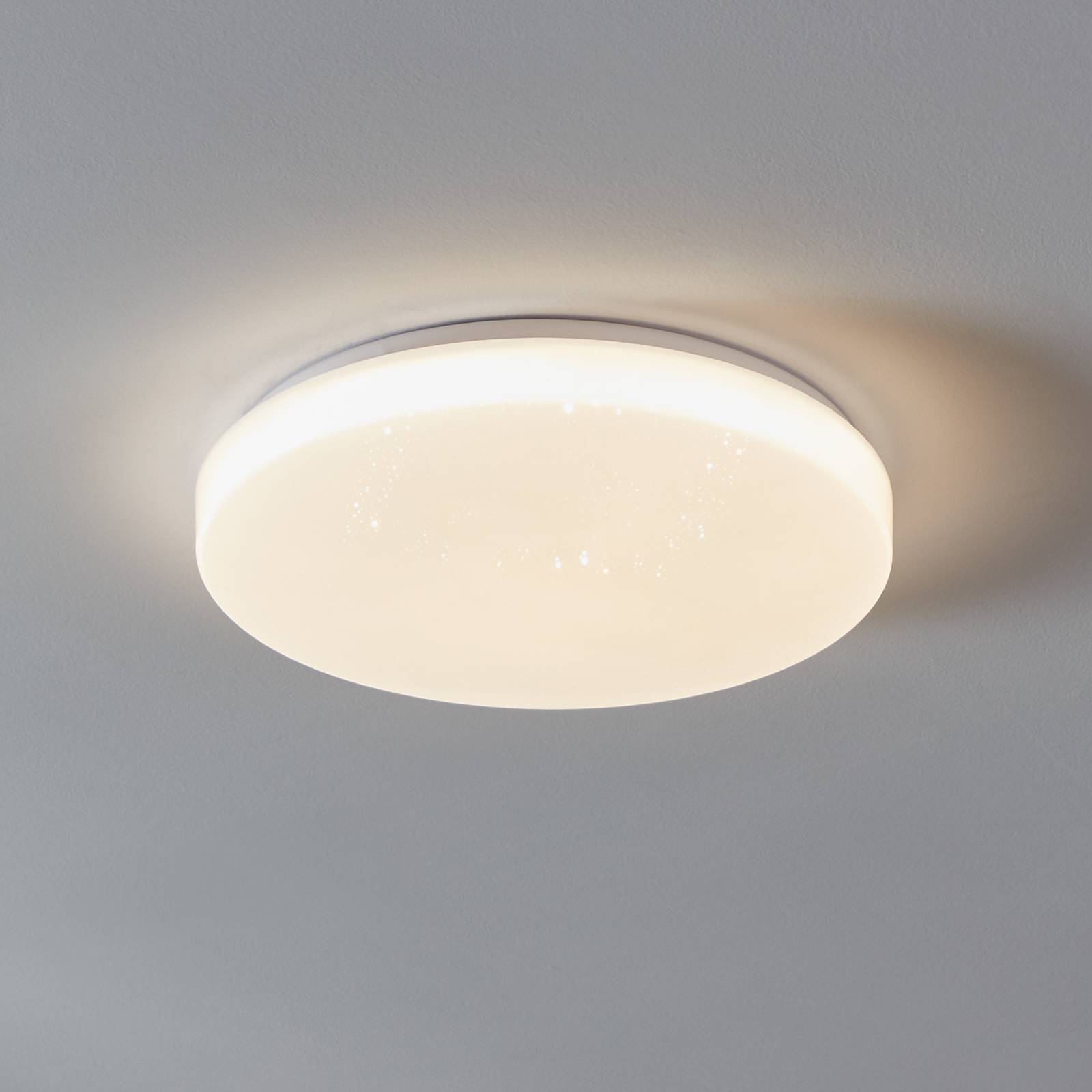 EGLO connect Deckenlampe Totari-Z, Ø38cm, 18W,Kristalleffekt günstig online kaufen
