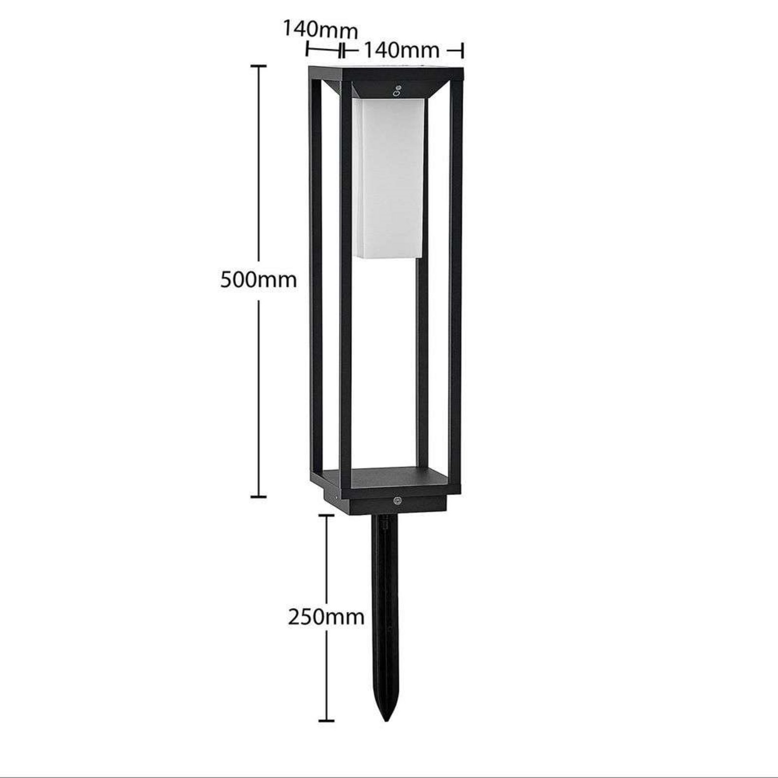 Eliel Lămpi Solare IP54 Graphite - Lucande