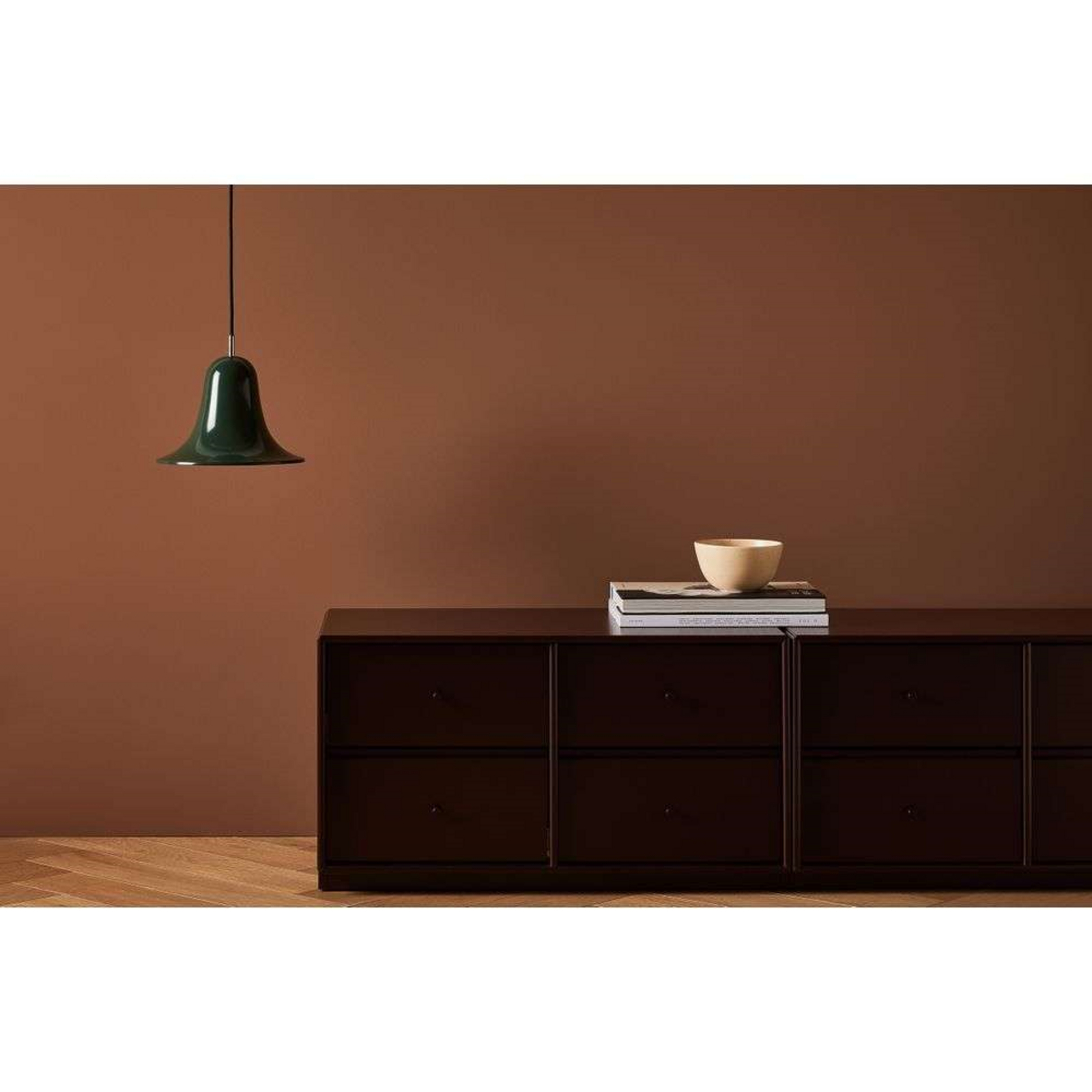 Pantop Lustră Pendul Ø23 Dark Green - Verpan