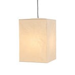 Abajur HAY Cube, altura 55 cm, branco, papel