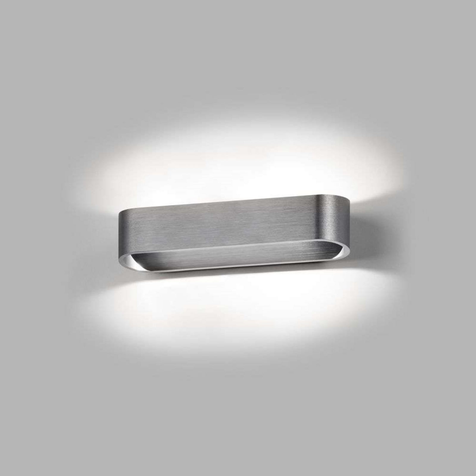 Aura W2 Væglampe 2700/3000K Titanium LIGHT-POINT - Stue - Aluminium