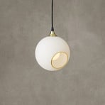 Ballroom pendant light, white