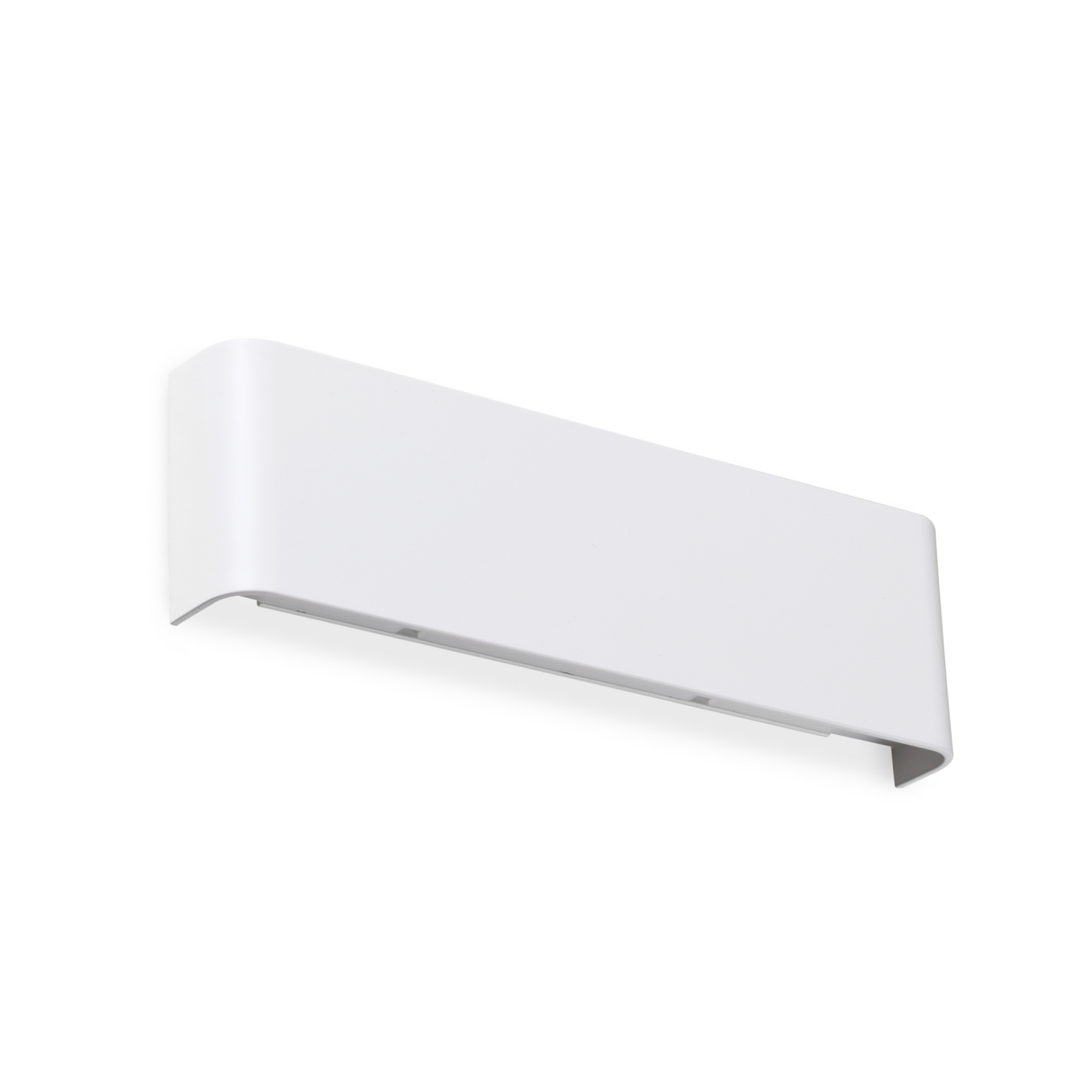 Ideal Lux LED wall light Delta, white, W 30 cm, up/down