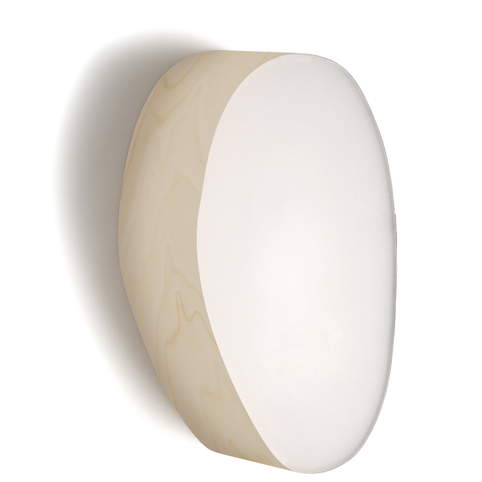 LZF Guijarro Small applique LED, ivoire