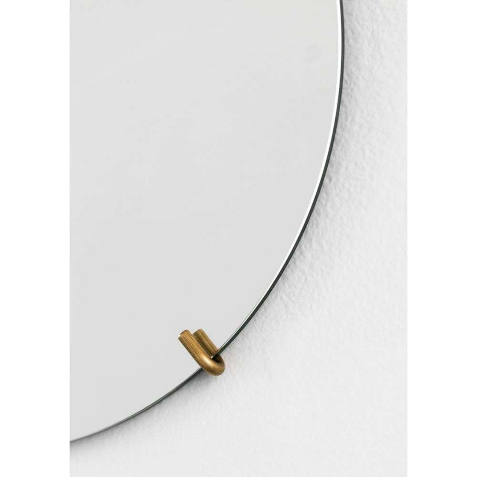 Wall Mirror Ø50 Brass - Moebe