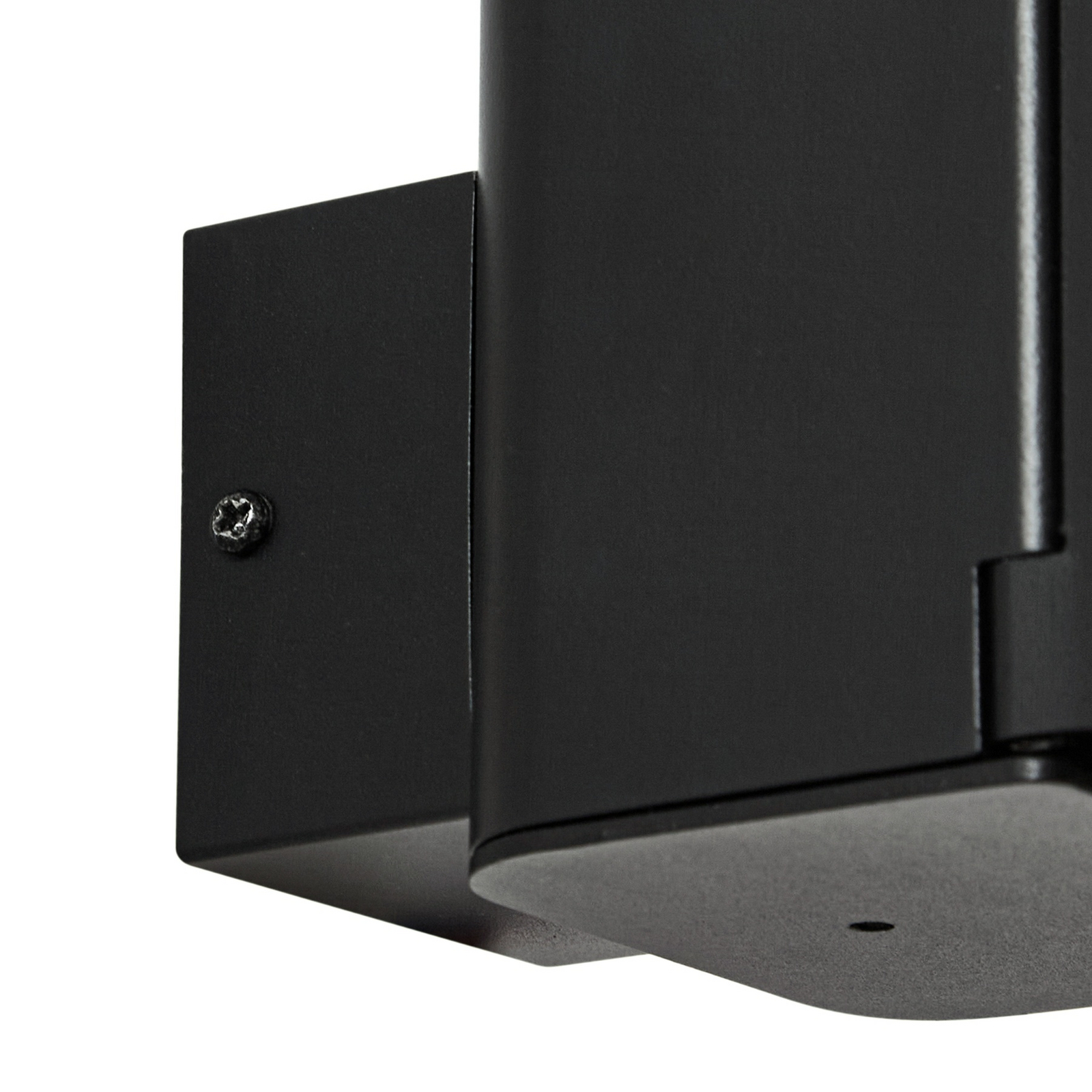 Applique d'extérieur Lindby Teyon, avec prise, noir, IP44 G9